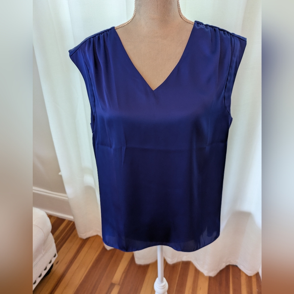 Jones New York Satin Shell Blouse, NWT